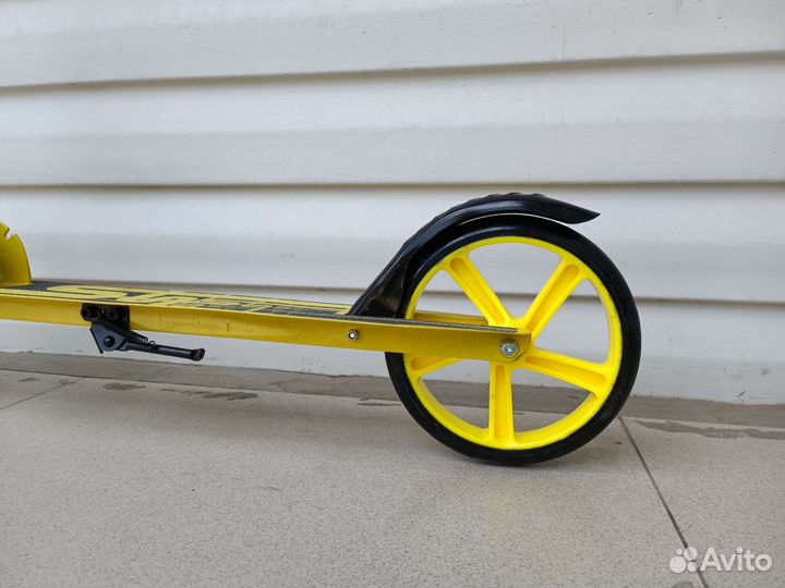 Самокат с большими колесами