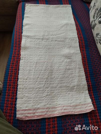 Рушник старинный домотканный фактурный