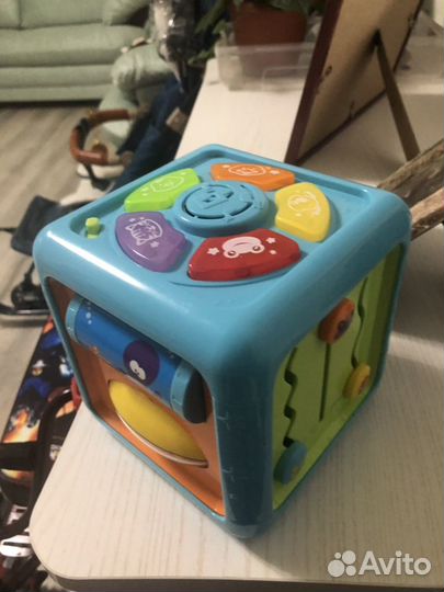 Кубик развивающий