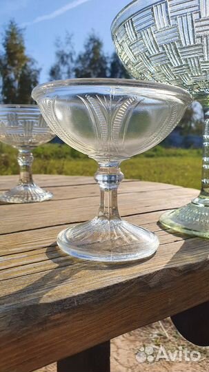 Вазы на ножке фруктовница креманка