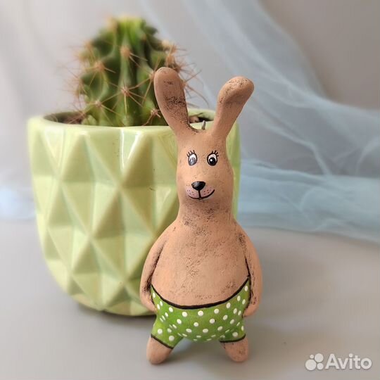 Елочная игрушка Кролик