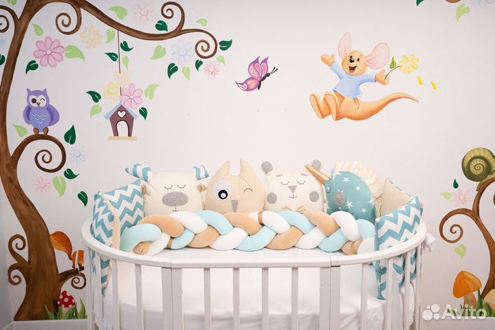 Бортики в кроватку