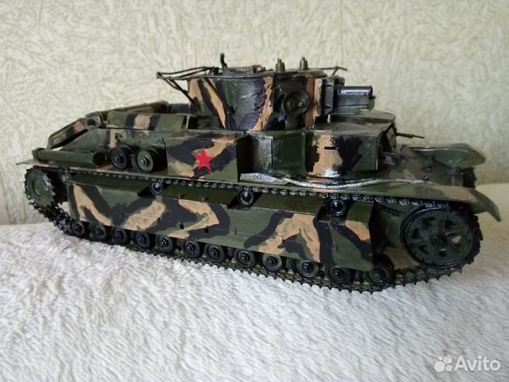 Модель танка Т28. Масштаб 1/35