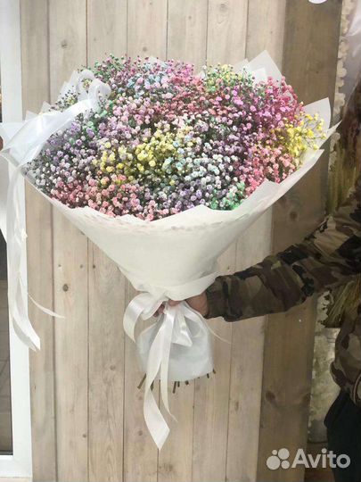 Гипсофила букет цветы