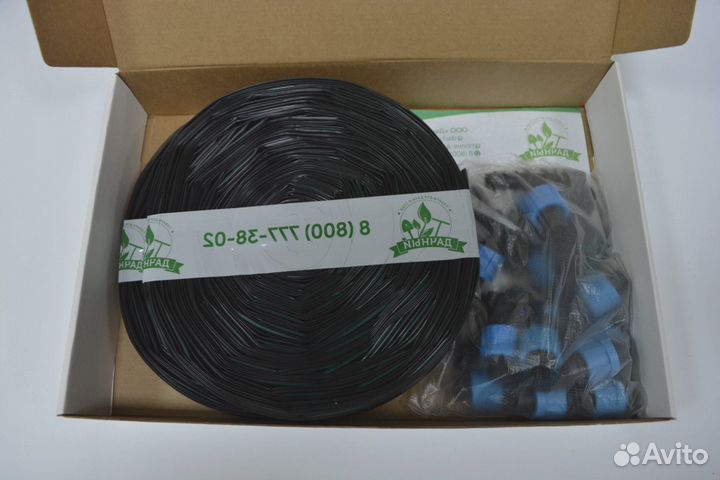 Капельный полив для теплицы