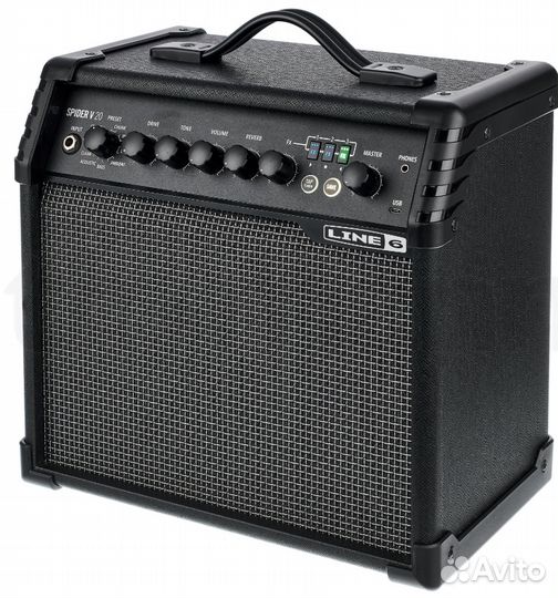 Новый комбоусилитель Line6 Spider v 20 обновленный