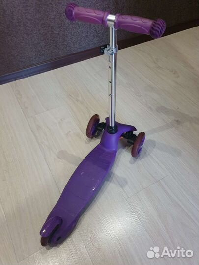 Самокат детский трёхколёсный