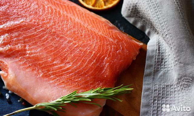 Филе кижуча -семга св мороженная 5-6 кг