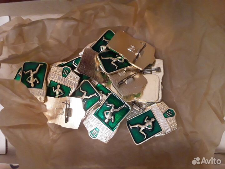 Значки гто в заводской упаковке 500 шт. оптом