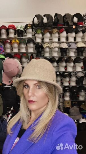 Шляпа трикотажая формованная осенняя женская