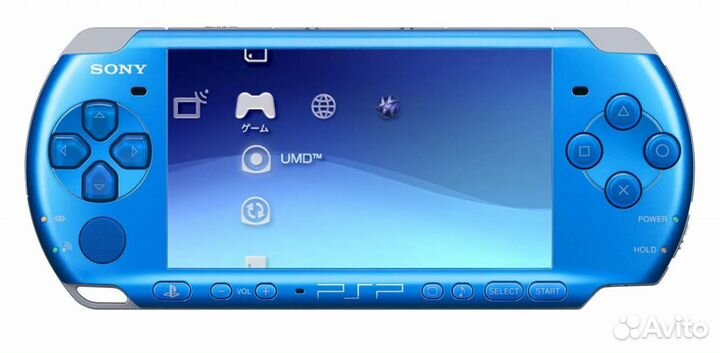 Новая PSP 3008 Blue, гарантия