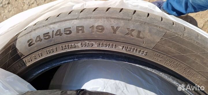 Continental ContiSportContact 5 245/45 R19