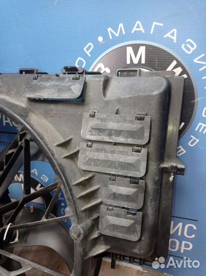 Вентилятор охлаждения на BMW X5 Е53 4.4 рест