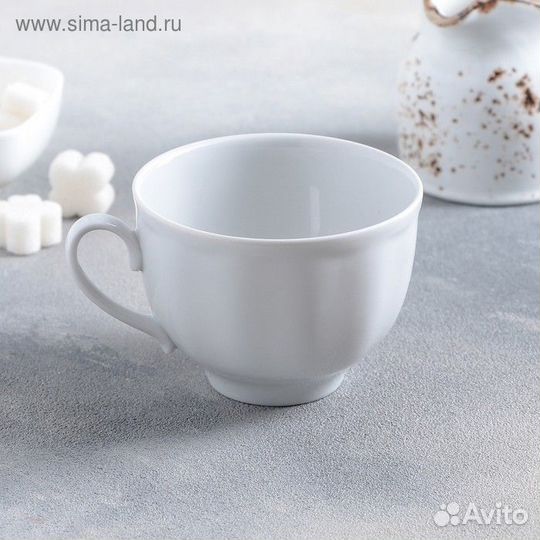 Чашка чайная «Гранатовый», 250 мл, фарфор