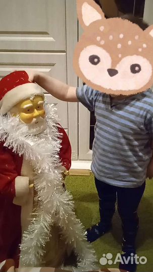 Фигура дед мороз 77см