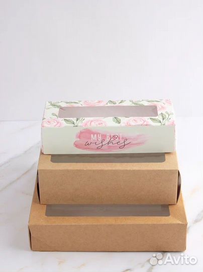 Крафт коробки для упаковки