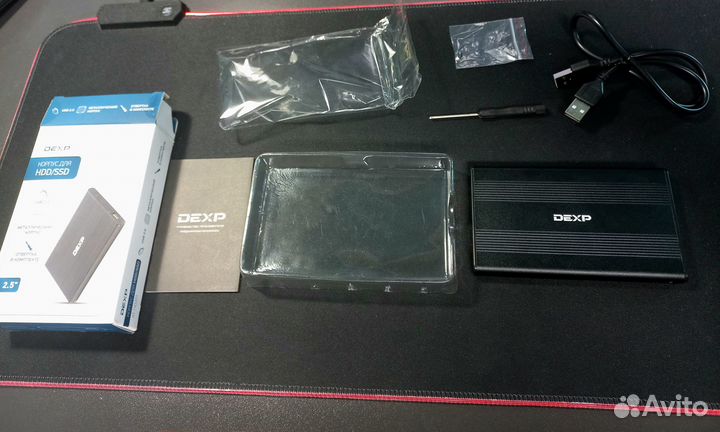 Компактный внешний диск 750GB