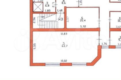 Офис, 63.7 м²