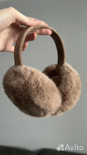 Меховые наушники