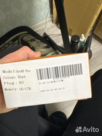 Телефон go SMART hot 40 pro