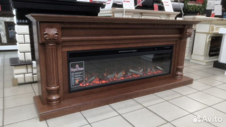 Каминокомплект Edinburg 60с очагом Vision 60