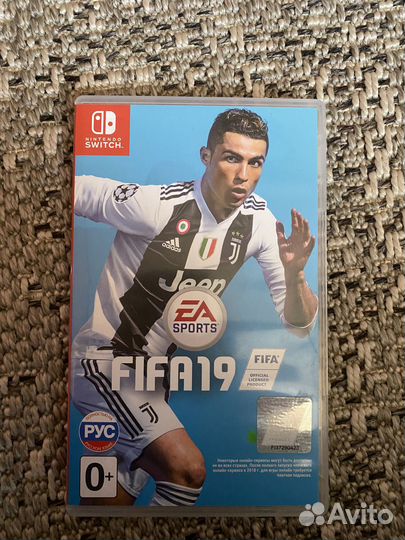 Nintendo switch катридж fifa 2019