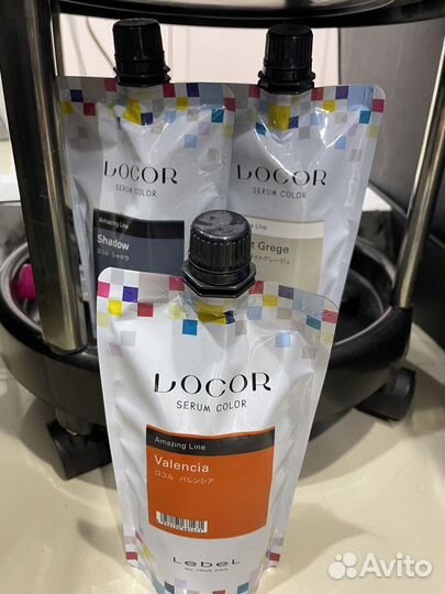 Lebel locor serum color краситель-уход