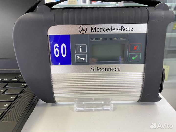 Комплект Mercedes C4 ноутбук программа 2020