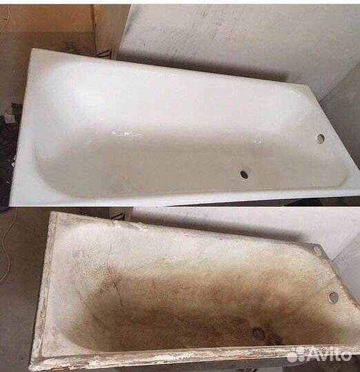 Реставрация эмали ванн