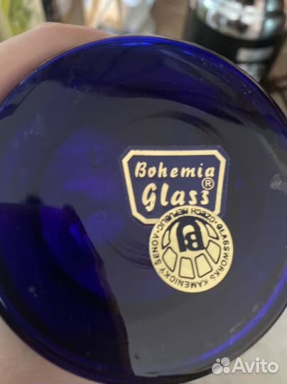 Винтажный набор Богемия хрусталь