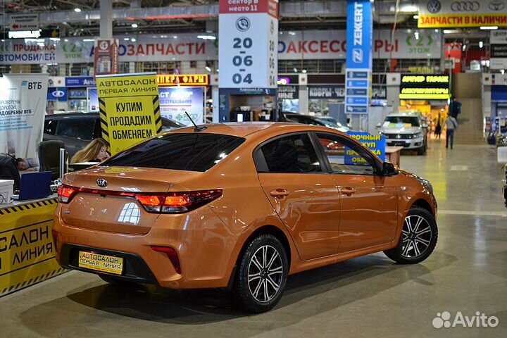 Kia Rio 1.6 AT, 2017, 103 000 км