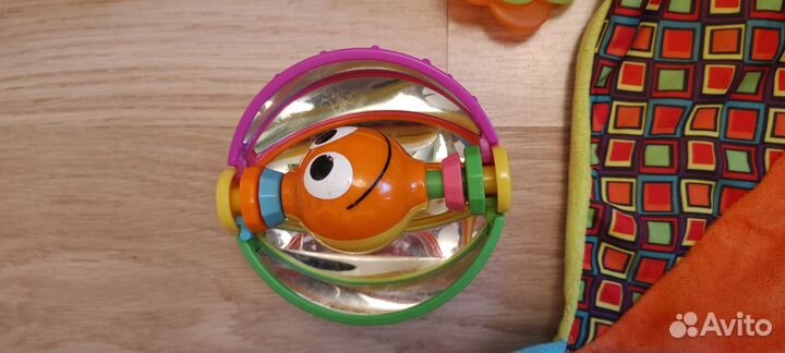 Развивающие игрушки погремушки пакетом для малышей