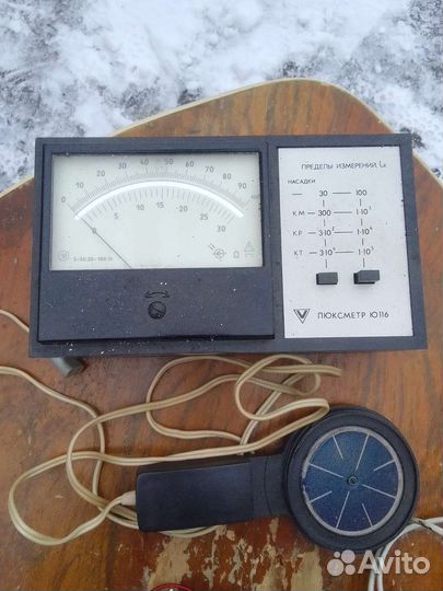 Люксометр и Анемометр