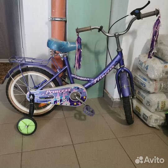 Велосипед для девочки от 3 лет