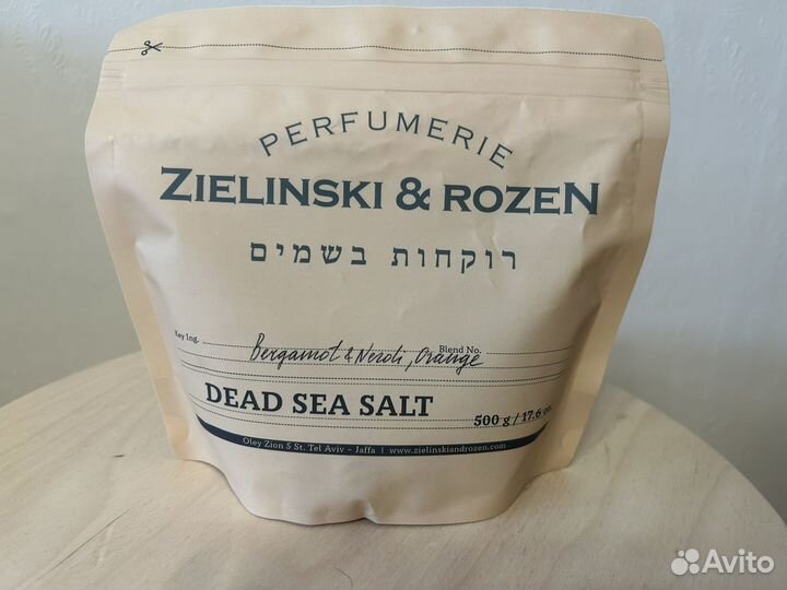 Zielinski & rozen соль для ванны 500гр