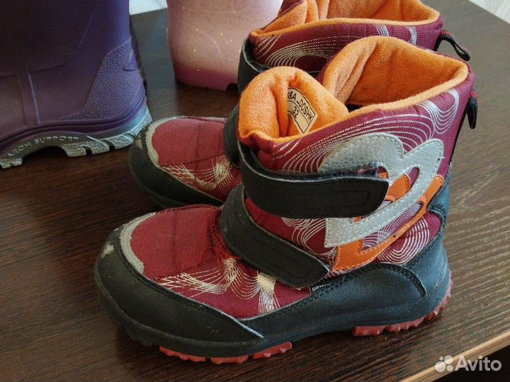 Резиновые сапоги для девочки 32