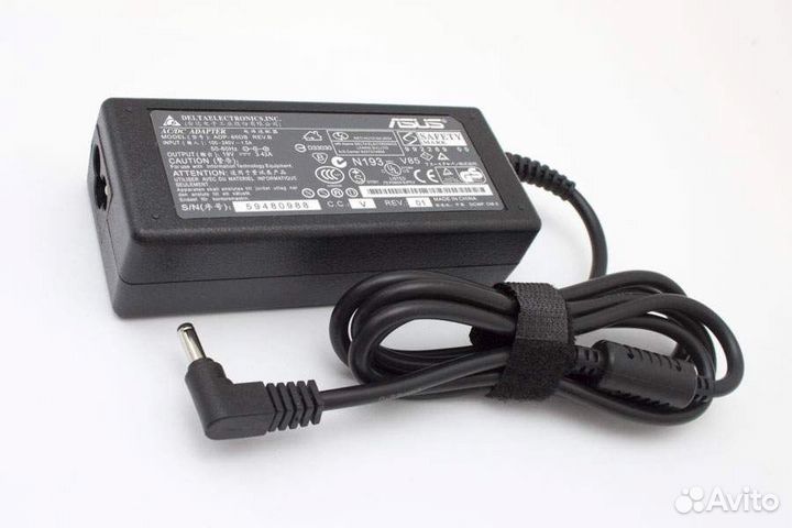 Зарядное устройство для ноутбука Asus 19V 3.42A (6