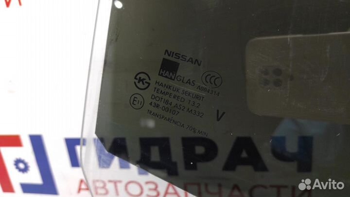 Стекло двери задней правой Nissan Almera Classic 8