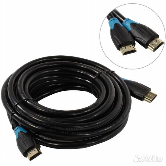 Кабель hdmi-hdmi v2.0 10.0м Vention #373747