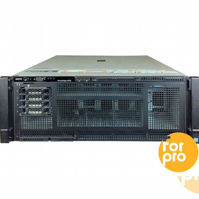 Сервер dell R930 4SFF 4xE7-8890v4 512GB, H730p