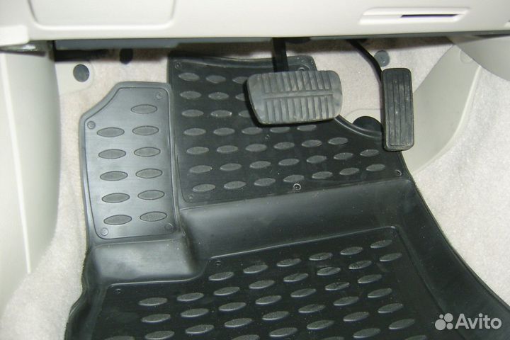 Коврики в салон subaru Outback 2003-2009, 4 шт. (полиуретан) / Субару Аутбек