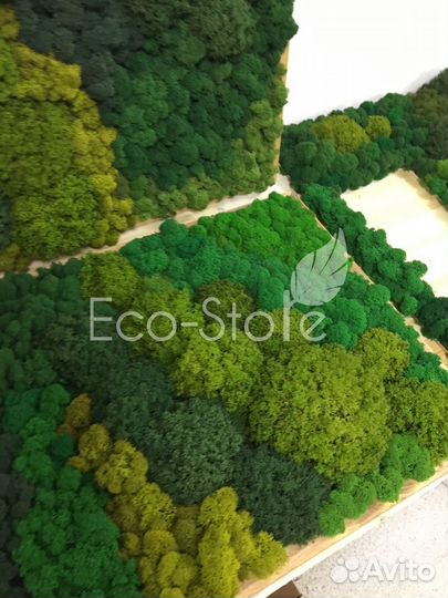 Панно микс мха