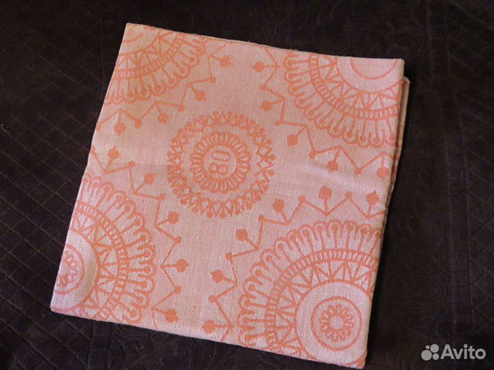 Винтажная льняная скатерть