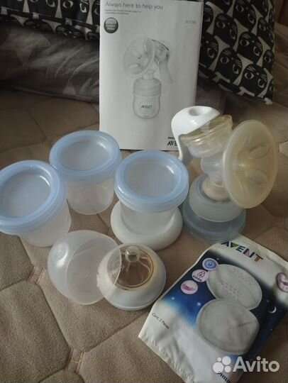 Молокоотсос avent ручной