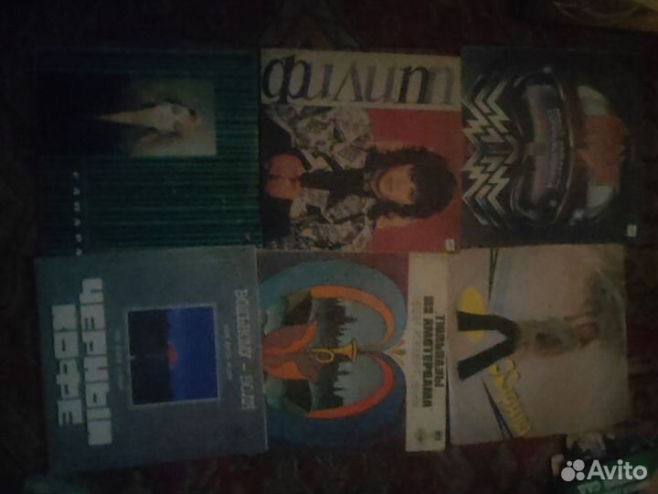 Пластинки винил 27 штук