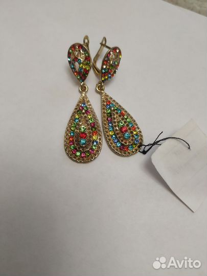 Серьги бижутерия