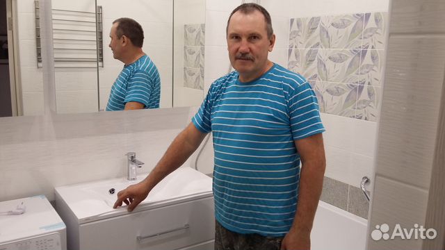 Ремонт ванной комнаты, частный мастер. Стаж 15 лет