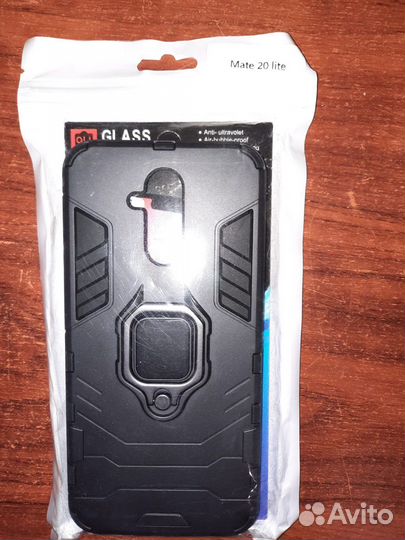 Чехол и стекло huawei honor mate 20 lite