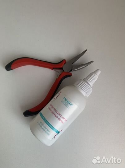 Щипцы для снятия нарощенных волос