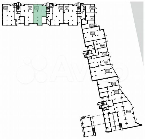 Аренда, торговое помещение площадью 119.6 кв.м